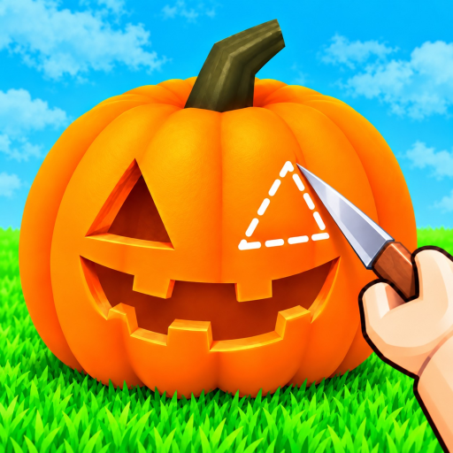 Official square icon of the orange jack-o-lantern
